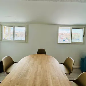 Superbe Loft Vue Vieux Port En 1ère Ligne , Marseille France